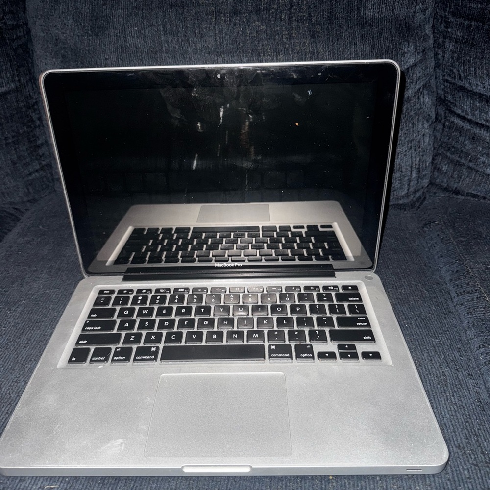 Apple MacBook - Silver and Black